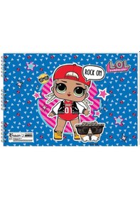Resim L.o.l Resim Defteri 25 X 35 Cm Karışık Renkler 24'lü Şrink 