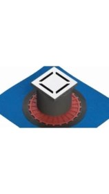 Resim Vitra V-Flow Kare 5607270 Duş Kanalı, Yandan Çıkışlı, 15X15 Cm, Parlak Krom 