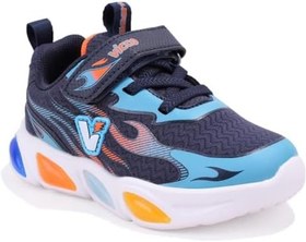 Resim Genel Erkek Çocuk Vicco Coin 346b25y211 Lacivert Ortopedik Günlük Işıklı Erkek Çocuk Spor Ayakkabı Shoes 