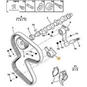 Resim Gergi Makarasi Peugeot 53202210/ Vkm23241/ 0830.13 Cıtroen, Peugeot 0830.13 
