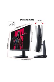 Resim Koorui 1ms 240Hz 27" 1920X1080 FHD Gaming Monitör GN02 