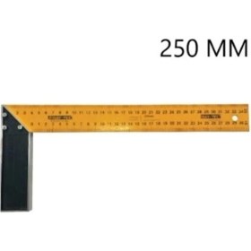 Resim Bay-tec Sarı Gönye 25 Cm 