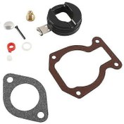 Resim Carburetor Carb Kit With Float For 9.9 Hp 1974-1988 398453 398452 Outboard Motor . 
