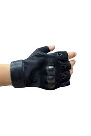 Resim Blackhawk Tactical Outdoor Kesik Parmaksız Eldiven Asker Polis Dağcı Sporcu Bisikletçi Kemik Eldiveni 