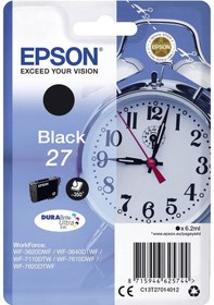 Resim Epson 27 T2701 Siyah Kartuş Wf 3620 / Wf 7110 