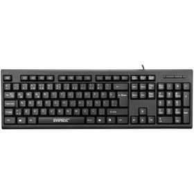 Resim AyrStore Everest Kb-871U Siyah Usb Standart Q Klavye (4767) 