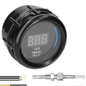 Resim Artfulabode 52mm Dijital Sıcaklık Göstergesi, Motosiklet/kamyon Led Ekran, Jzr-gy Model, Evrensel Egt Egzoz Alarmlı 40-1200 C - Jx 