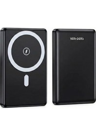 Resim Ven-dens Vd-pb033 Premium Manyetik Powerbank Led Ekranlı 10000mah Siyah 