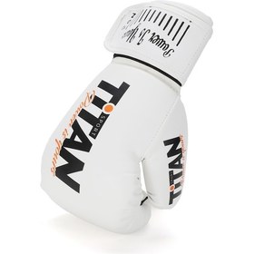 Resim Titan Sport Beyaz Boks Eldiveni 12 Oz Beyaz 