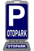 Resim Burada Reklam Jumbo Reklam Park Dubası Otopark 55x115 Cm +a Plastik 