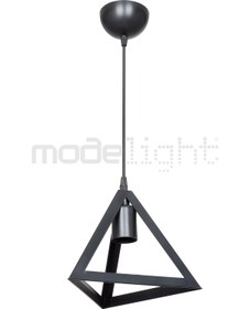 Resim Modelight PRİZMA TEKLİ SARKIT SİYAH SALON-OTURMA ODASI-ÇOCUK ODASI-YEMEK-YATAK ODASI--ANTRE-MUTFAK 