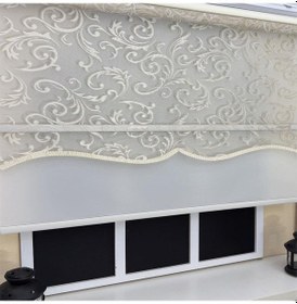 Resim Storburada Çift Mekanizmalı Bej Tül Ekru Stor Perde Stb-133 Bej 