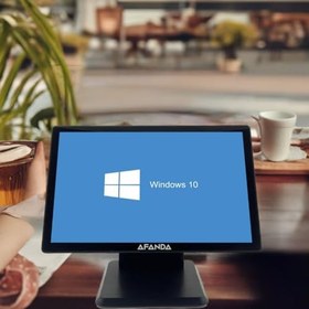 Resim Afanda AF-1703 i5 8GB 120 SSD 8 Karakter Müşteri Göstergeli Dokunmatik Pos Bilgisayar Terminal 