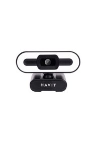Resim Havit Hv-hn24g Full Hd Pro 2k Webcam Otomatik Odaklama Led Işıklı 