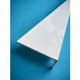 Resim 100 cm Beyaz 8x2 cm Alüminyum L Köşe Profil 