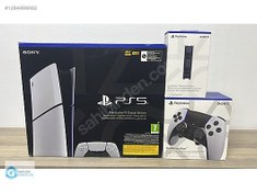 Resim SONY PS5 Slim Dijital + Edge Controller + Şarj Standı + TAKAS !! 