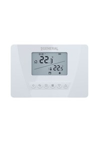 Resim General Aruna 300S RF Kablosuz Oda Termostatı Beyaz 