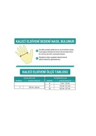 Resim Avessa Kemikli Kaleci Eldiveni Gk-100 Viona Alman Avuç Içi Lateks Çok Renkli 