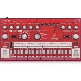 Resim Hype Store RD6-SB, Klasik Analog Drum Machine (8 Drum Sesi, 16-adımlı Sequencer ve Distortion Efekti) 