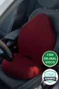 Resim Viscomina Visco Simit Oturma Minderi Ve Visco Bel Minderi (son Model )2'li Visco Takım Bordo Renk 