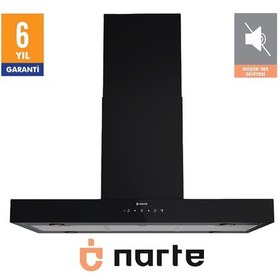 Resim Narte NT-HI30190B 90 Cm Ada Tipi Davlumbaz 