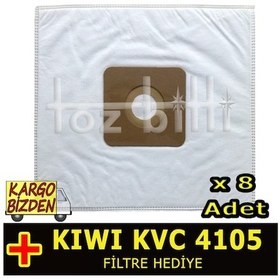 Resim Kiwi Kvc 4105 Bez Toz Torbası 8 Adet 