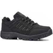 Resim AlbiShoes Outdoor Suya Dayanıklı Soğuk Geçirmez Mountain Kışlık Erkek Kısa Bot Trekking Ayakkabı 
