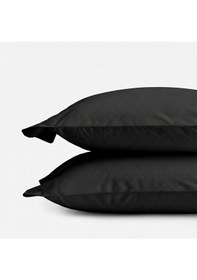 Resim Prime Sleeks %100 Pamuk Yastık Kılıfı 2 Adet - Siyah - 50x70cm Siyah 