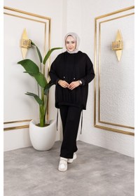 Resim Nevayla Moda Yeni Sezon Spor Modal Takım Siyah 
