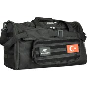 Resim Musclecloth Tactical Duffel Bag Silindir Çanta Siyah 40 L 