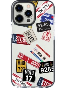 Resim shoptocase Iphone 14 Pro Uyumlu Lens Korumalı Anti Shock Tickets Tasarımlı Telefon Kılıfı 