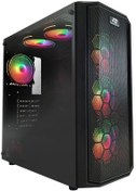 Resim PowerBoost X58 650W 80+ Tempered Glass RGB USB 3.0 ATX Mid Tower Kasa 