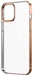 Resim PSR aksesuar Rose Gold Zore Sun Kılıf-Rose Gold iPhone 13 Pro Max ile uyumlu 