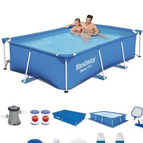 Resim Prefabrik Havuz Seti 259x170x61cm Bw409 