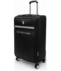 Resim U.S. Polo Assn. Kabin Boy 4 Teker U.s. Polo Assn. Kumaş Valiz Siyah 26050 Siyah 