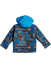 Resim Quiksilver Little Mission Erkek Çocuk Mavi Snowboard Ceketi 