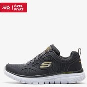 Resim Skechers Lite - Weight Qtr Overlay W\u002Ftwo 52635 CHAR Erkek Gri Spor Ayakkabı 