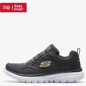 Resim Skechers Lite - Weight Qtr Overlay W\u002Ftwo 52635 CHAR Erkek Gri Spor Ayakkabı 