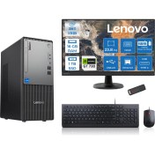 Resim Lenovo Thinkcentre Neo 50T Gen5 Intel Core I7 14700 16GB Ddr5 1tb SSD 23.8 Inç Monitör Freedos Nvidia GT730 4gb Masaüstü Bilgisayar 7302412UAS0GL00F03 + Zetta Flash Bellek 