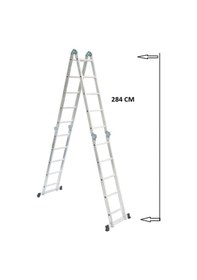 Resim Beykon 20 Basamaklı 1.6 MM Kalınlık 5.70 M Çok Amaçlı Merdiven - ELIT 45 