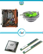 Resim Ramtech RBD128 Intel H81 LGA 1150 DDR3 1600 Mhz Masaüstü Anakart 