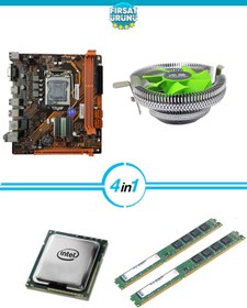 Resim Ramtech RBD128 Intel H81 LGA 1150 DDR3 1600 Mhz Masaüstü Anakart 