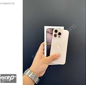 Resim Apple iPhone 16 Pro İkinci El TR | 256 GB | Çöl Titanyum 