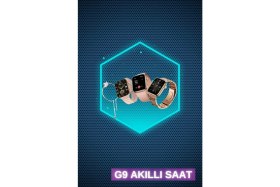 Resim Ceylan Adam Kadınlar Için 3 Kordonlu Akıllı Saat ve Dijital Göstergeli Powerbankli Bluetooth Kulaklık Dokunmatik Kontrol 