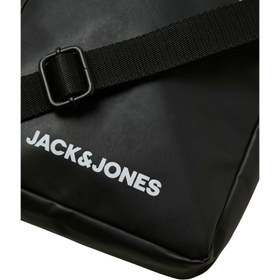 Resim Jack & Jones Oliver Sling Erkek Siyah Omuz Çantası (12270586-B) 