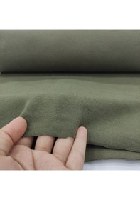 Resim 1 1 Bebe Kaşkorse Ribana Kumaş Kumaş Eni: 35 Cm Tüp %95 Pamuk %5 Elastan 070 Haki 