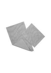 Resim Fialka Banyo Paspas 2'li Dalgalı Desenli Açık Gri 