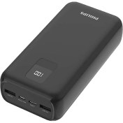 Resim Philips DLP1930CB, 30.000MAH Power Bank ,2x Usb-A & Usb-C Bağlantısı,hızlı Şarj, Siyah DLP1930CB/00 
