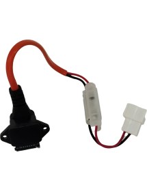 Resim Elektrikli Bisiklet Şarj Soketi Sigotalı Kapaklı E Bike 
