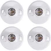 Resim Sanctuary Vault 4 Adet 660W 250V Orta Taban E26 Duy Anahtarsız Üst Duy (Yurt Dışından) 